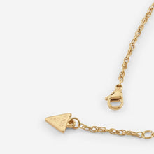 Carica l&#39;immagine nel visualizzatore di Gallery, Collana da donna in acciaio dorato e cristalli Guess JUBN05 463JW YG

