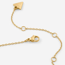 Carica l&#39;immagine nel visualizzatore di Gallery, Collana da donna in acciaio dorato e cristalli Guess JUBN05 502JW YG
