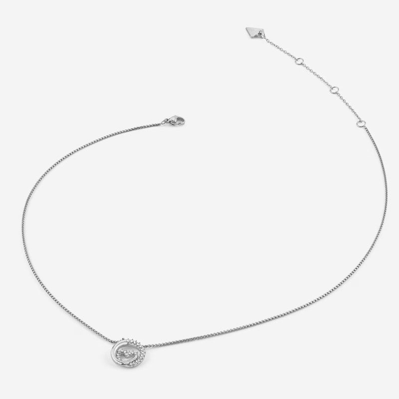 Collana da donna in acciaio e cristalli Guess JUBN05 526JW RH