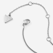 Carica l&#39;immagine nel visualizzatore di Gallery, Collana da donna in acciaio e cristalli Guess JUBN05 526JW RH
