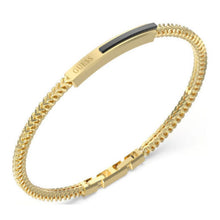 Carica l&#39;immagine nel visualizzatore di Gallery, Bracciale da uomo in acciaio Guess JUMB05 109JW YG
