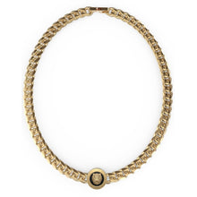 Carica l&#39;immagine nel visualizzatore di Gallery, Collana da uomo in acciaio dorato Guess JUMN01 313JN YGBK
