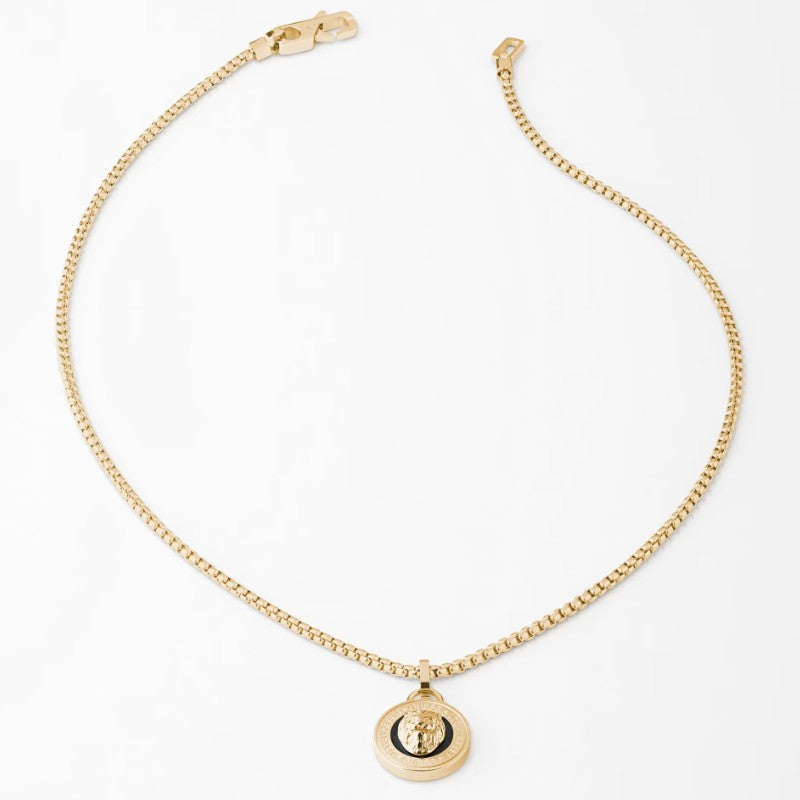 Collana da uomo in acciaio dorato Guess JUMN01 316JW YGYB