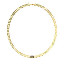 Carica l&#39;immagine nel visualizzatore di Gallery, Collana da uomo in acciaio dorato Guess JUMN05 064JW YG
