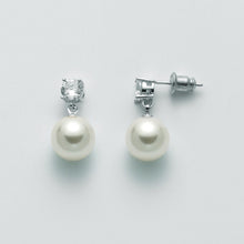 Load image into Gallery viewer, Women&#39;s Earrings With Pearl Pendant Kiara Pearl KERD2025B
