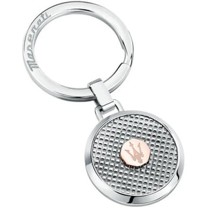 Portachiavi da uomo in acciaio Maserati Keyrings KMU2230101