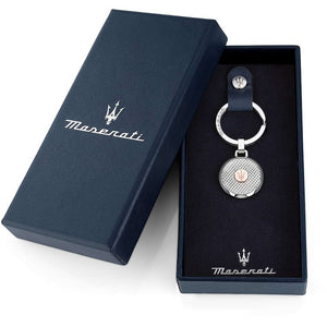 Maserati Keyrings KMU2230101 steel men's key ring