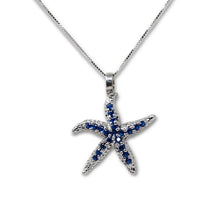 Load image into Gallery viewer, Collana da donna in Argento 925 Maestro Riverso Mare Mr35Arg/Blu
