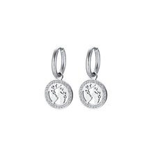 Load image into Gallery viewer, Women&#39;s steel earrings with Luca Barra world OK1260
