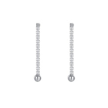 Load image into Gallery viewer, Luca Barra OK1287 women&#39;s steel earrings with crystals
