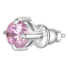 Load image into Gallery viewer, Mono orecchino donna in acciaio con zircone Luca Barra OK1470

