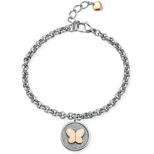 Carica l&#39;immagine nel visualizzatore di Gallery, Bracciale da donna in Acciaio Ops Objects Farfalla Glitter OPSBR-601
