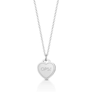 Collana da donna con catena e pendente a cuore Ops Objects OPSCL-442
