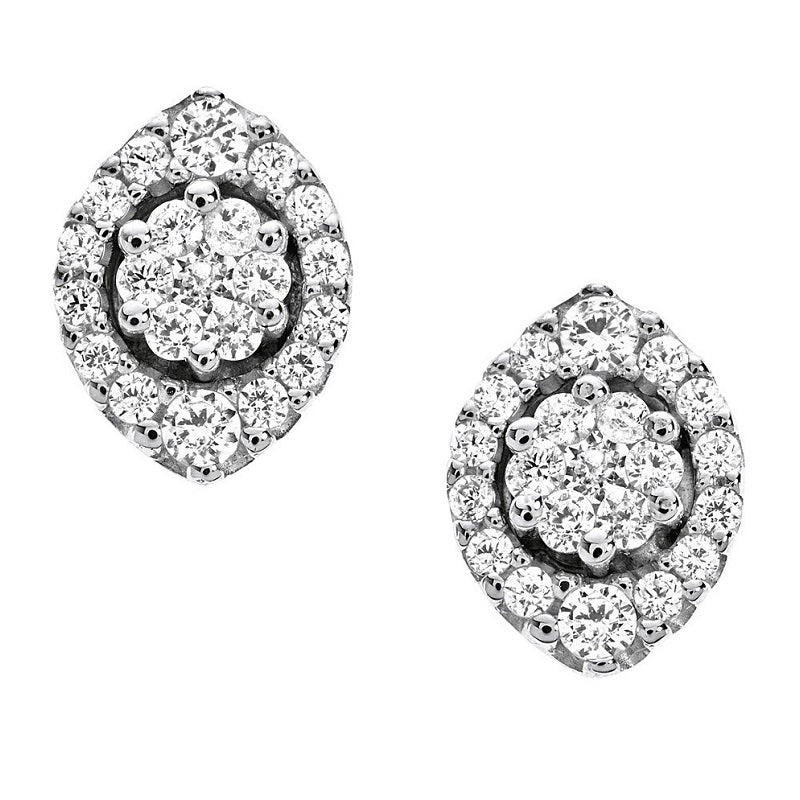 Pendientes de mujer con Diamantes Comete ORB 610