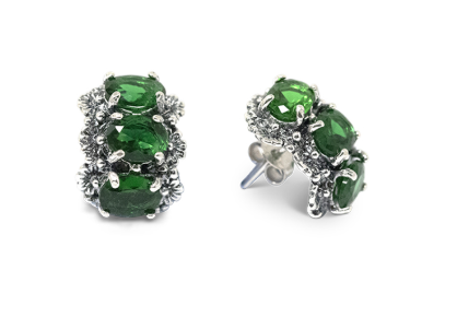 Orecchini Primule Edizione Limitata in Argento 925 Maestro Riverso  OrEd11/Pe