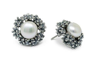 Orecchini Primule in Argento 925 Maestro Riverso OrPrm05/P