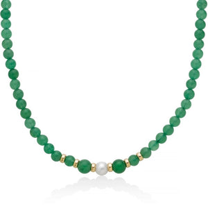 Collana da donna in argento con perle Miluna PCL6726