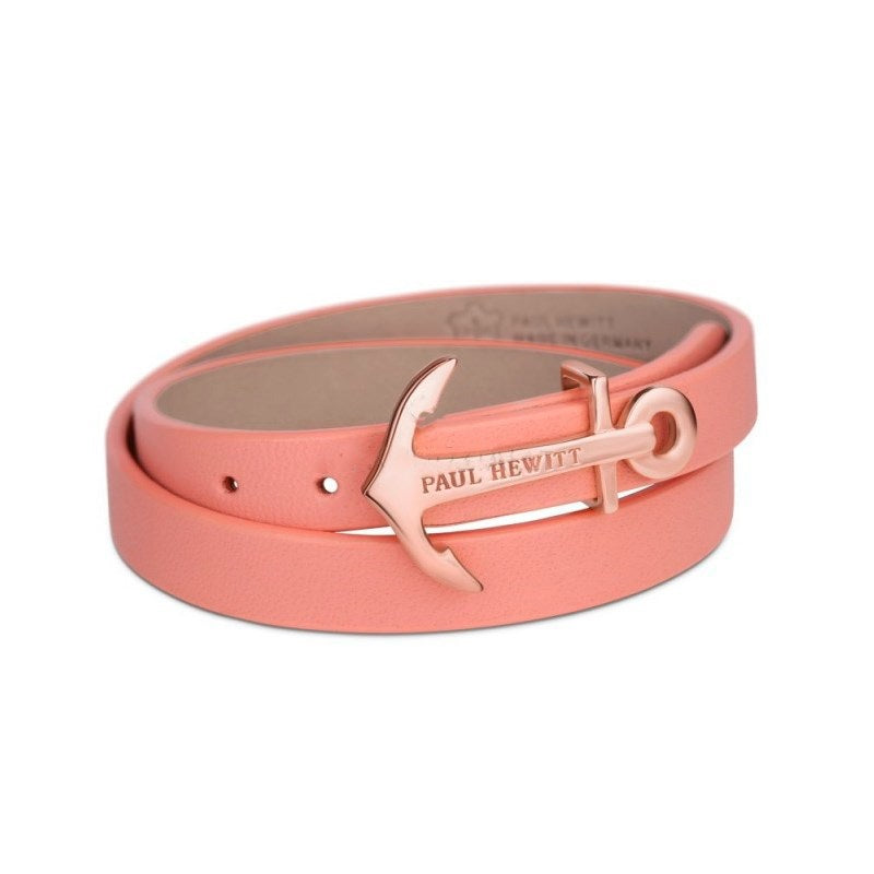 Bracciale da donna in pelle 2 giri Paul Hewitt PH-WB-R-24S