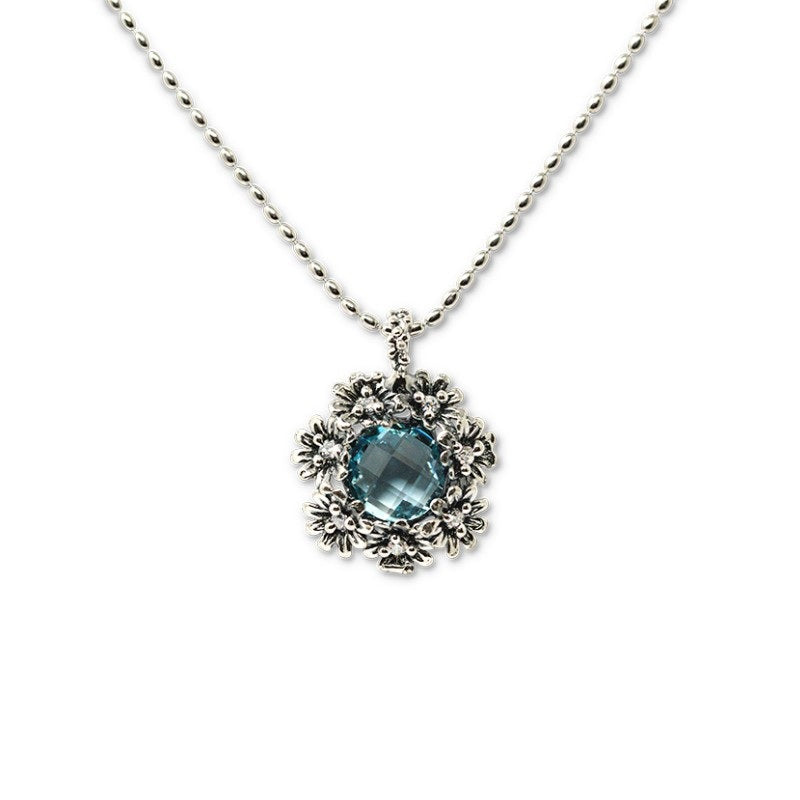 Collana da donna in Argento 925 Maestro Riverso Primule D'Argento Prm05/Ac