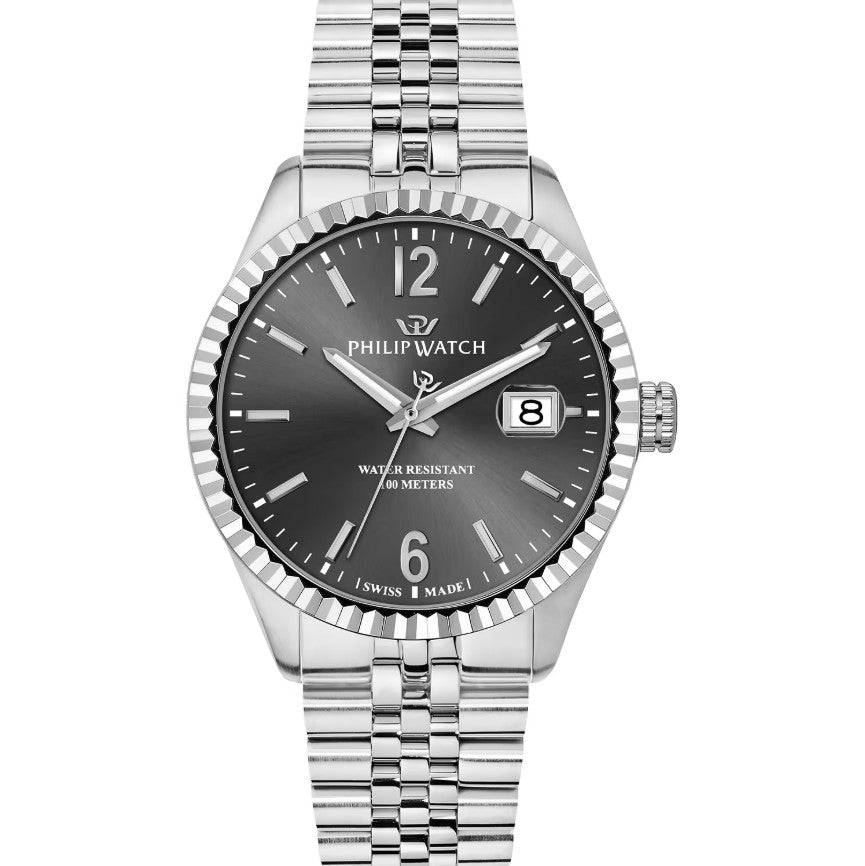 Orologio solo tempo da uomo Philip Watch Caribe R8253597112
