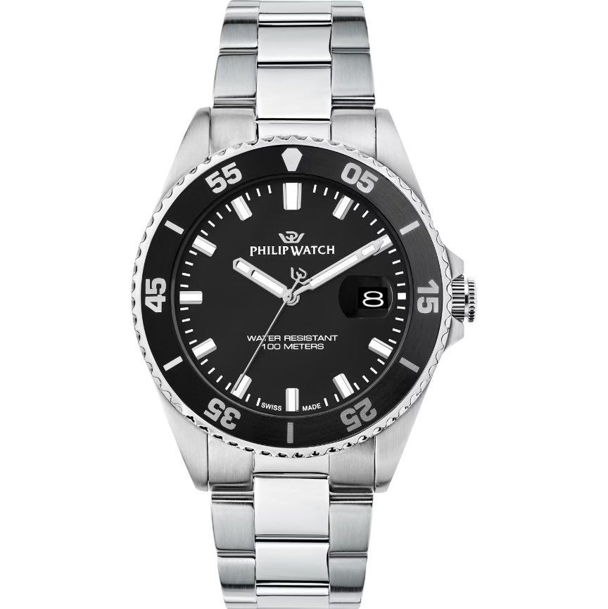 Orologio solo tempo da uomo Philip Watch Caribe sport R8253597120