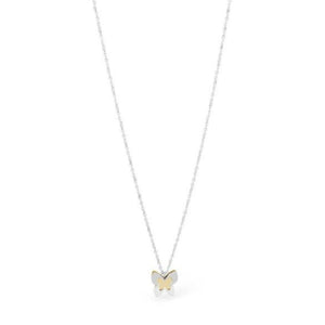 Collana da donna in acciaio farfalla S'Agapõ SBF02