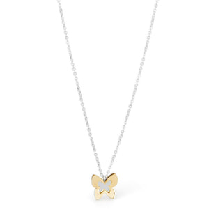 Collana da donna in acciaio farfalla S'Agapõ SBF03