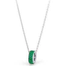 Carica l&#39;immagine nel visualizzatore di Gallery, Collana da donna in acciaio ciondolo cristalli S&#39;Agapõ SCR04

