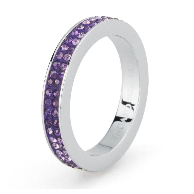 Anello da donna in acciaio S'Agapõ SCR37C