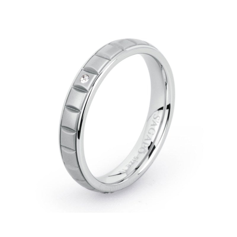 Anello da uomo in acciaio Dragster S'Agapõ SDG31B