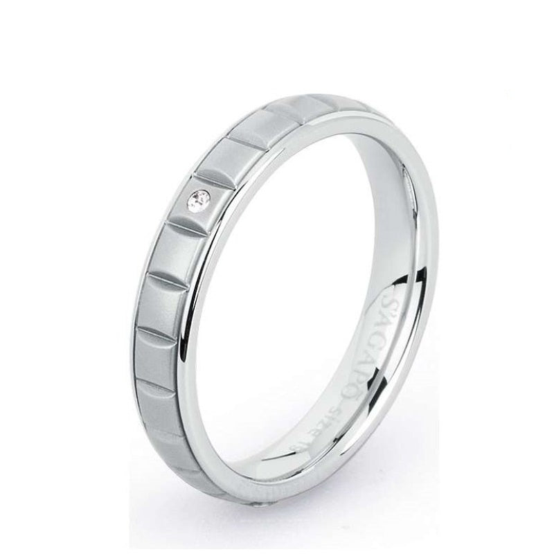 Anello da uomo in acciaio Dragster S'Agapõ SDG31E