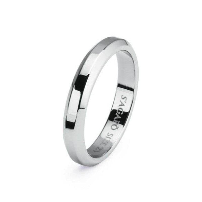 Anello da uomo in acciaio Fifth Avenue S'Agapõ SFI31C
