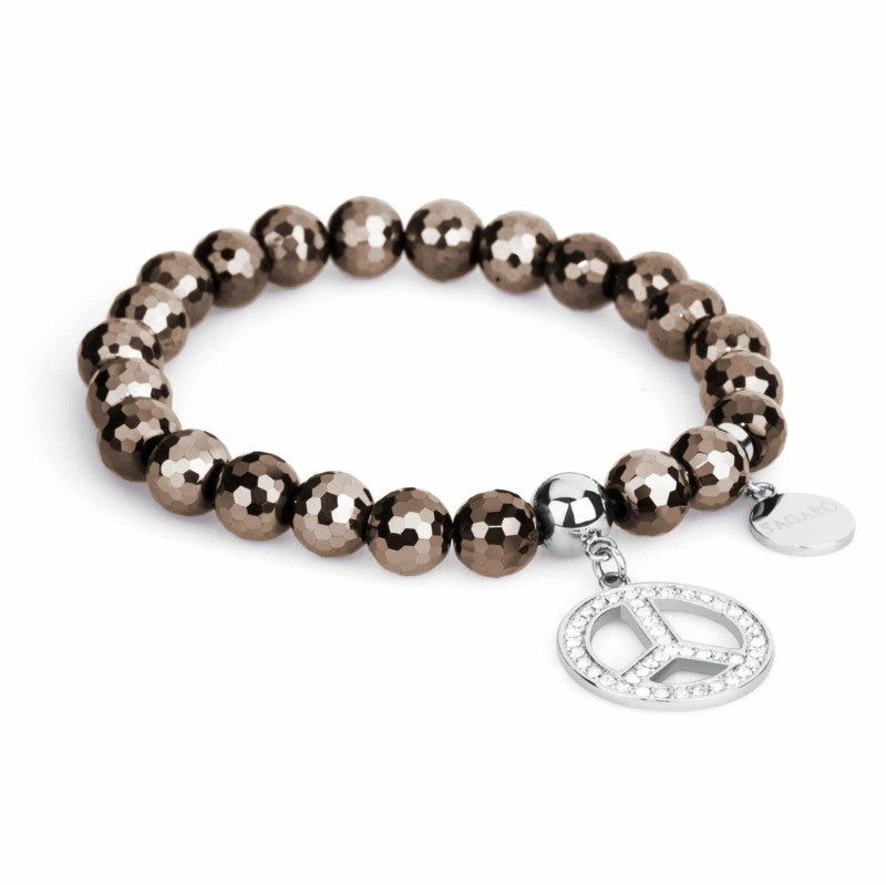 Bracciale da donna con elastico in acciaio S'Agapõ Friends SFR11