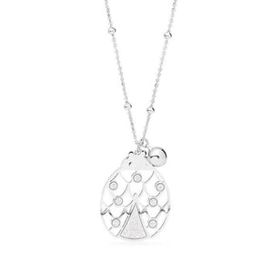 Collana da donna in acciaio ciondolo Coccinella S'Agapõ SGA02