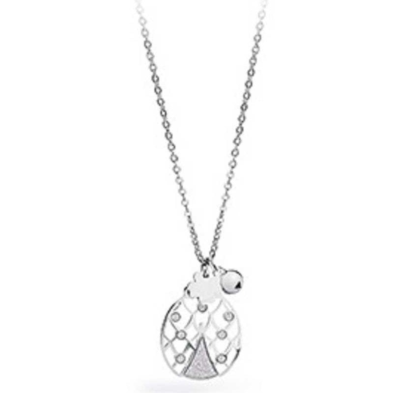 Collana da donna in acciaio coccinella Gaia S'Agapõ SGA05