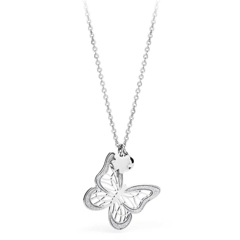Collana da donna in acciaio farfalla Gaia S'Agapõ SGA06