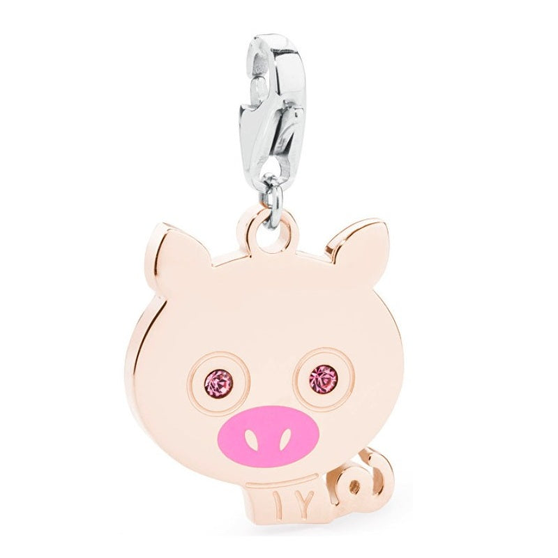 Charms da donna in acciaio maialino S'Agapõ SHA108