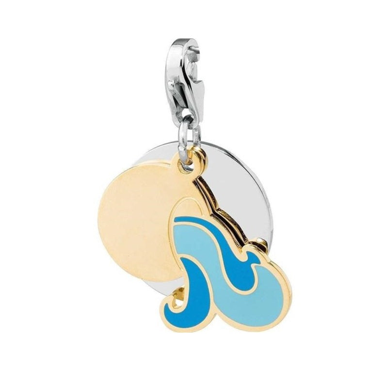 Charms da donna in acciaio Acquario Happy S'Agapõ SHA11
