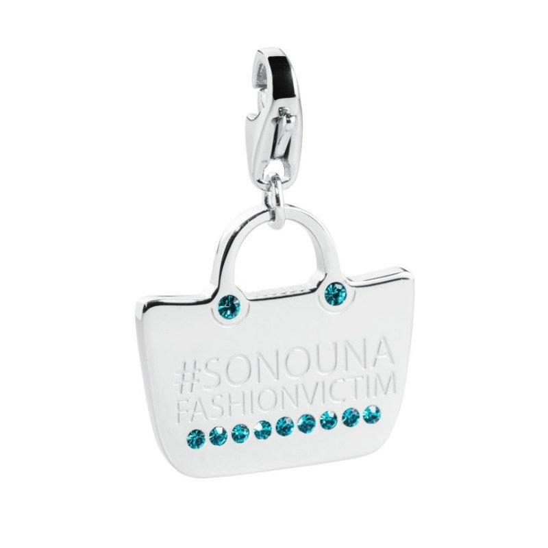 Charms da donna in acciaio borsa Happy S'Agapõ SHA128