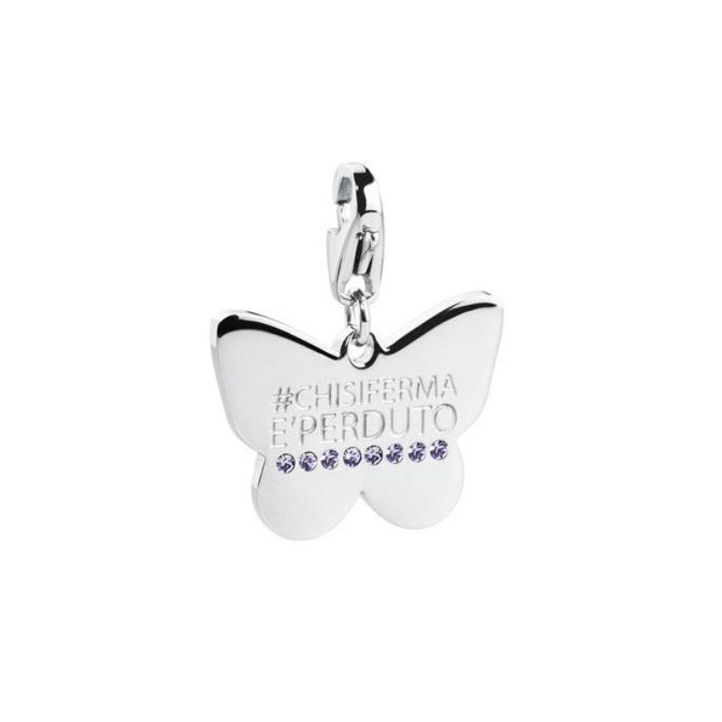 Charms da donna in acciaio Farfalla S'Agapõ SHA131