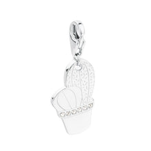Cargar imagen en el visor de la galería, Charms da donna in acciaio Pianta grassa Happy S&#39;Agapõ SHA70
