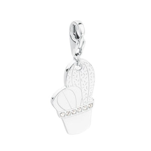 Charms da donna in acciaio Pianta grassa Happy S'Agapõ SHA70
