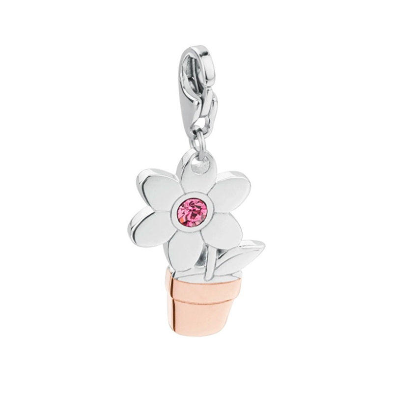 Charms da donna in acciaio Pianta S'Agapõ SHA71