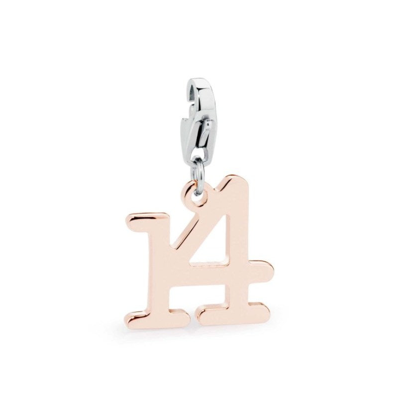 Charms da donna in acciaio “14” Happy S'Agapõ SHA75