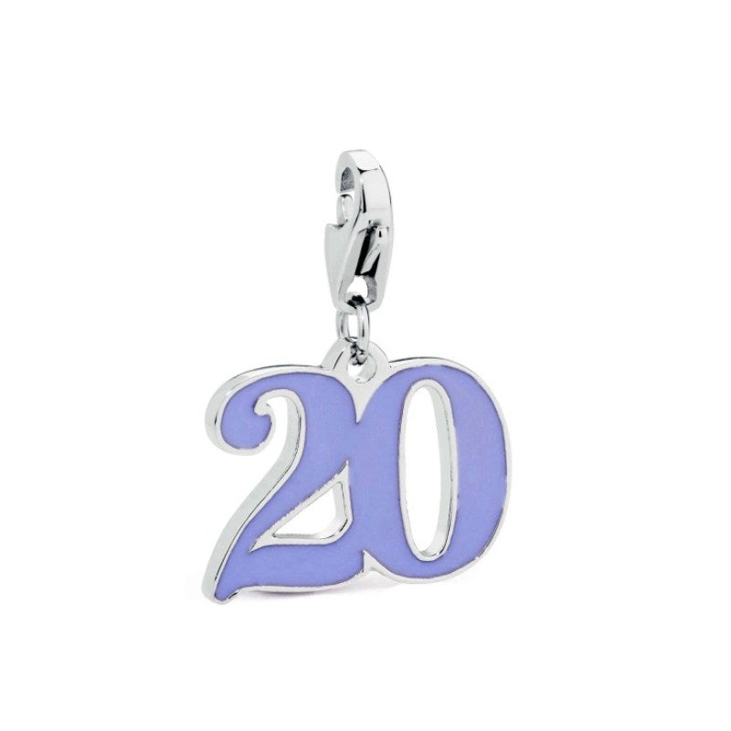 Charms da donna in acciaio “20” Happy S'Agapõ SHA78