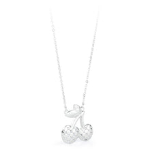 Carica l&#39;immagine nel visualizzatore di Gallery, Collana da donna in acciaio ciondolo ciliegie S&#39;Agapõ SWE03
