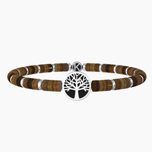 Load image into Gallery viewer, Elastic Men&#39;s Bracelet with Tree of Life Kidult 732056
