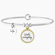 Carica l&#39;immagine nel visualizzatore di Gallery, Bracciale Da donna Rigido Con Ciondolo Tondo Kidult 732092
