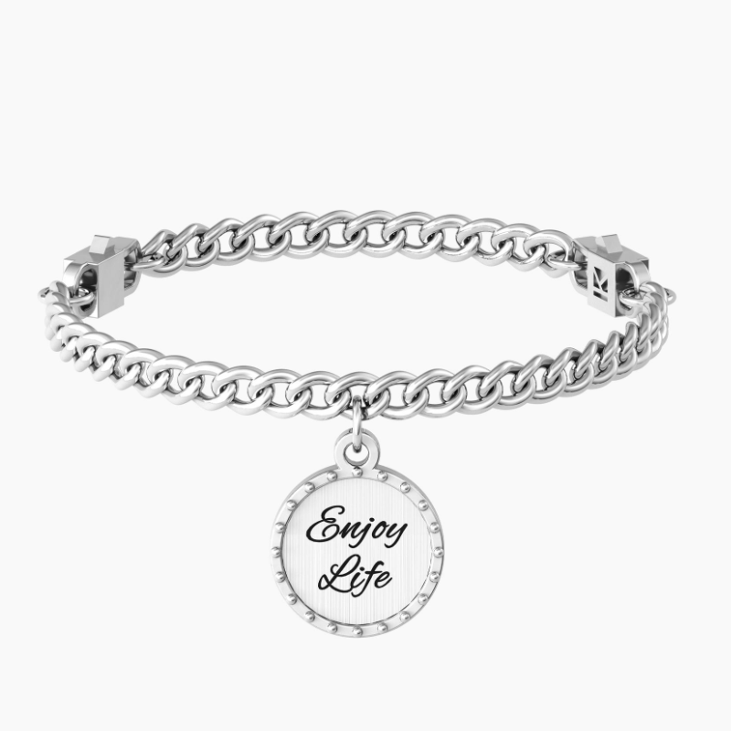 Bracciale Da Donna Con Ciondolo Tondo 