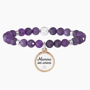 Bracciale Da Donna Con Ametista E Ciondolo Kidult 732153